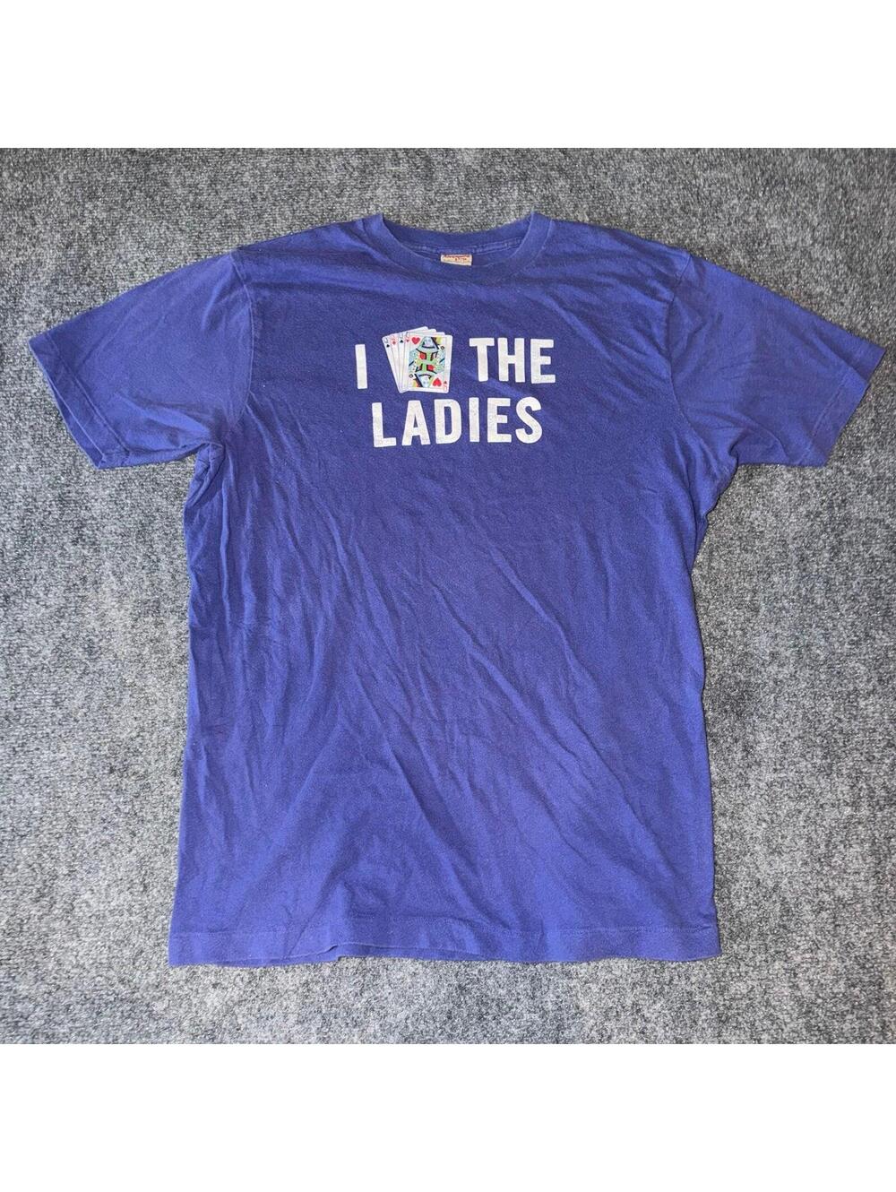 Abercrombie & Fitch I Play The Ladies Mens 2XL Grail T-Shirt Rare Vtg y2k 90s